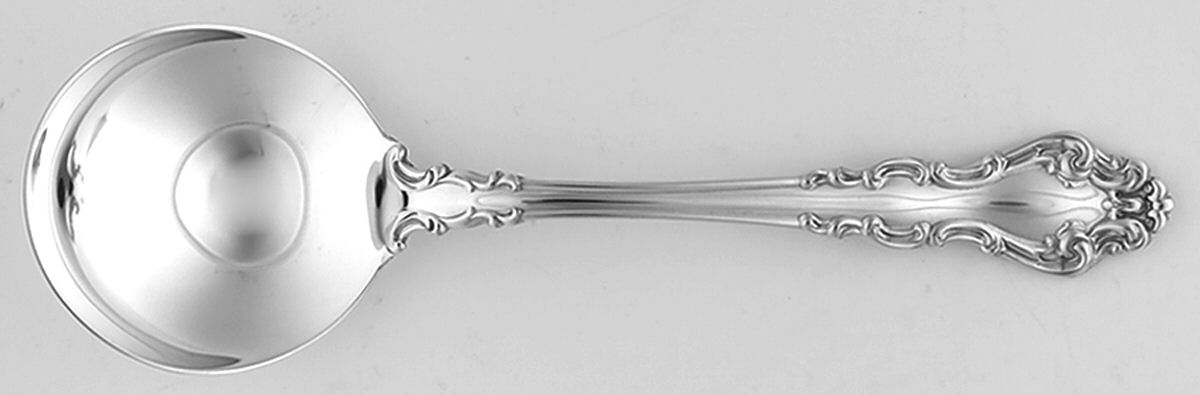 Spanish Baroque (Sterling, 1965) Round Bowl Soup Spoon (Cream Soup) by Reed & Barton-1