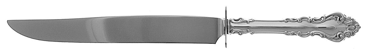 Spanish Baroque (Sterling, 1965) Small Steak Carving Knife with Stainless Blade by Reed & Barton-1