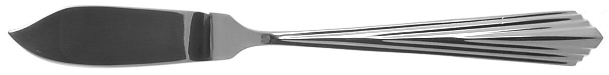Spire (Stainless) Flat Handle Master Butter Knife by Reed & Barton-1