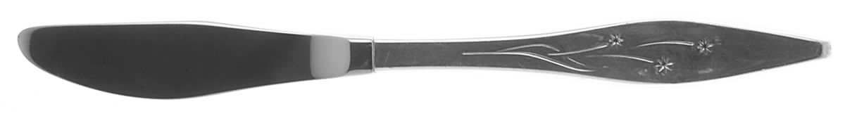 Star (Sterling, 1960) Modern Hollow Butter Spreader (Stainless) by Reed & Barton-1