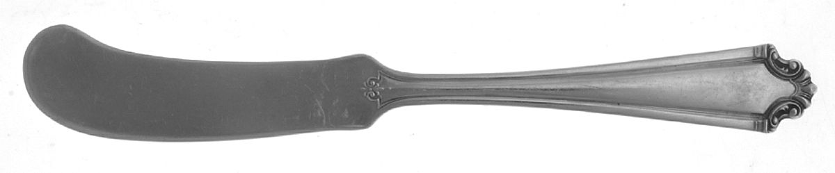St. George (Sterling, 1918) Flat Handle Butter Spreader by Reed & Barton-1