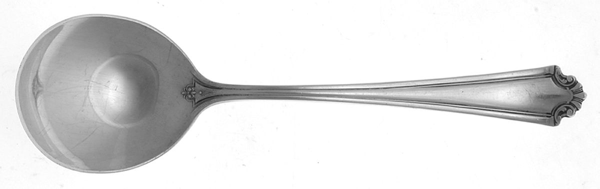 St. George (Sterling, 1918) Round Bowl Soup Spoon (Bouillon) by Reed & Barton-1