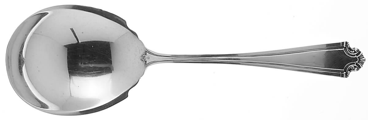 St. George (Sterling, 1918) Small Solid Berry/Casserole Spoon by Reed & Barton-1