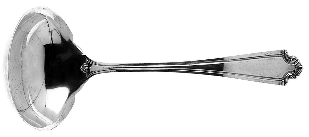 St. George (Sterling, 1918) Solid Gravy Ladle by Reed & Barton-1