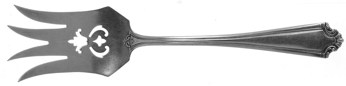 St. George (Sterling, 1918) Small Chipped Beef Fork by Reed & Barton-1