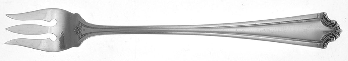 St. George (Sterling, 1918) Cocktail/Seafood Fork by Reed & Barton-1