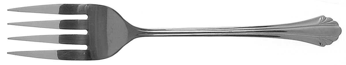Staunton Hill (Stainless) Medium Solid Cold Meat Serving Fork by Reed & Barton-1