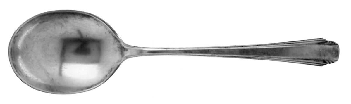 Stylist (Silverplate, 1931) Round Bowl Soup Spoon (Gumbo) by Reed & Barton-1
