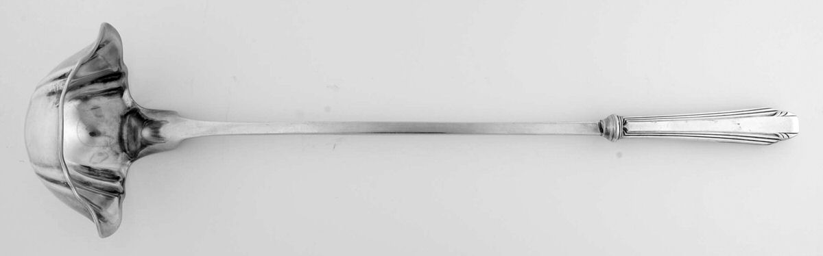Stylist (Silverplate, 1931) Punch Ladle with Silverplate Bowl by Reed & Barton-1