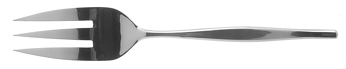 Sugarbush (Stainless) Medium Solid Cold Meat Serving Fork by Reed & Barton-1