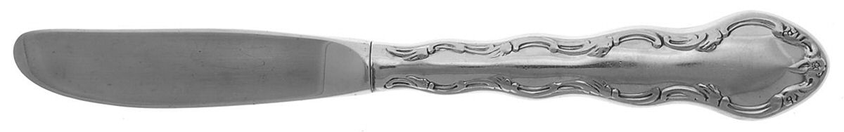 Summertime (Stainless, 1979) Modern Hollow Butter Spreader (Stainless) by Reed & Barton-1