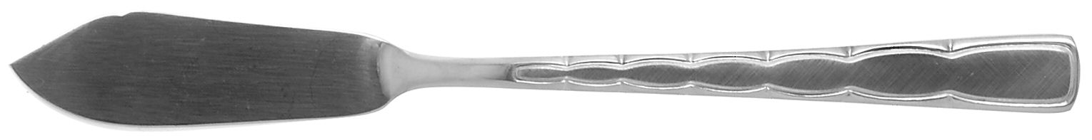 Swagger (Stainless) Flat Handle Master Butter Knife by Reed & Barton-1