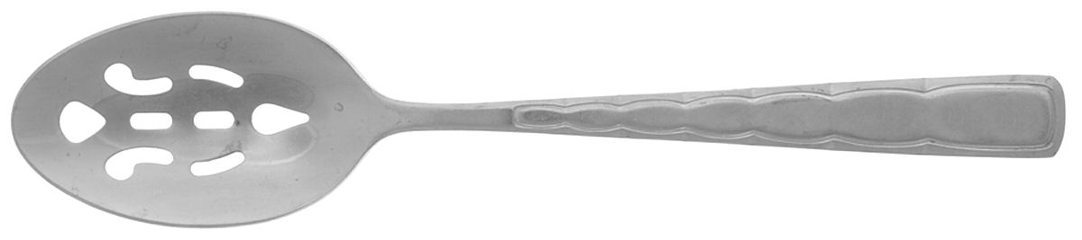 Swagger-Glossy (Stainless) Pierced Tablespoon (Serving Spoon) by Reed & Barton-1