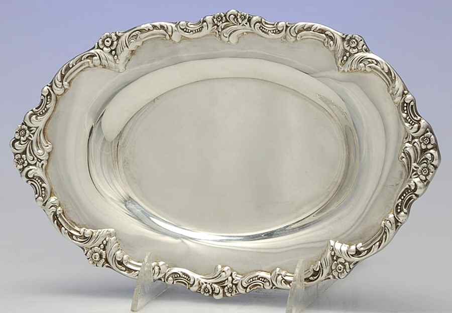 Tara Hall (Silverplate, Holloware) Plated Gravy Underplate by Reed & Barton-1