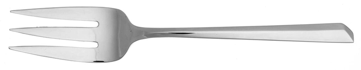Taos (Stainless) Medium Solid Cold Meat Serving Fork by Reed & Barton-1