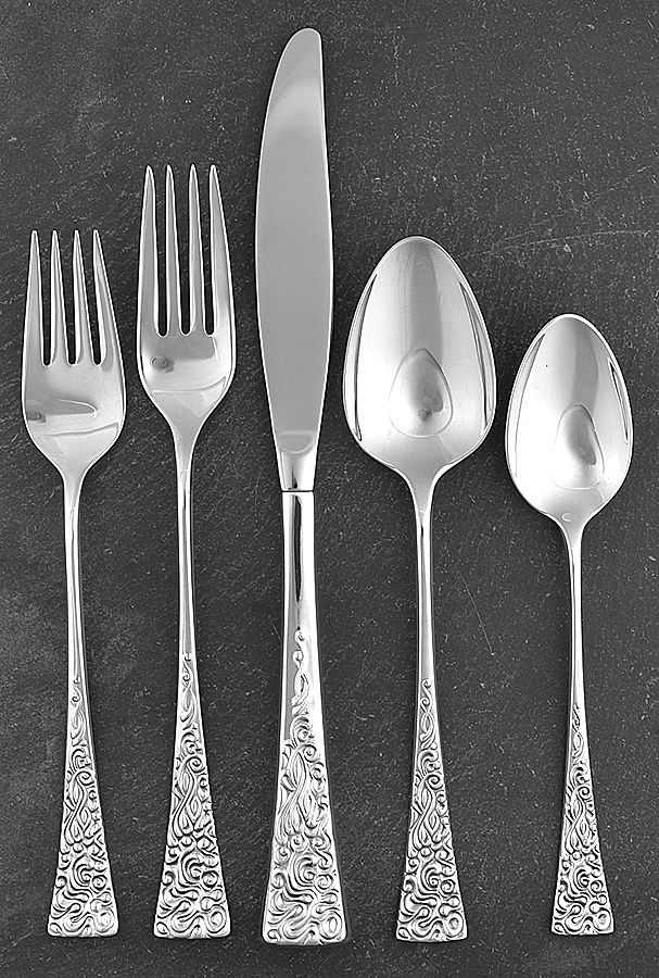 Tapestry (Sterling, 1964) 5 Piece Place Setting by Reed & Barton-1