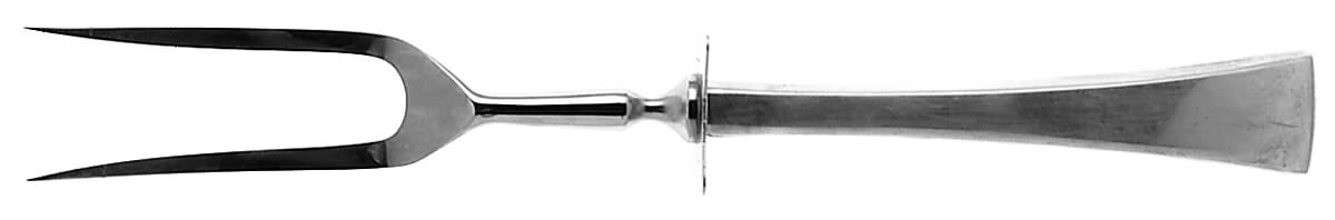 Tapestry (Sterling, 1964) Large Stainless-Prong Roast Carving Fork by Reed & Barton-1