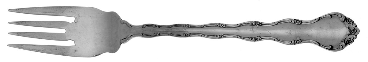 Tara (Sterling, 1955, No Monograms) Individual Solid Fish Fork by Reed & Barton-1