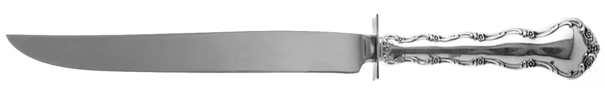 Tara (Sterling, 1955, No Monograms) Carving Knife Small with Stainless Blade HC by Reed & Barton-1