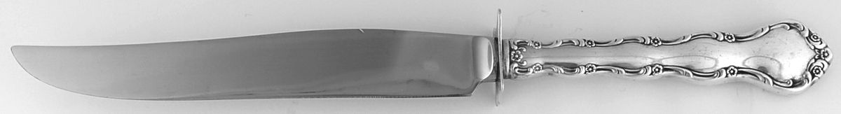 Tara (Sterling, 1955, No Monograms) Small Carving Knife W/Sterling Guard by Reed & Barton-1