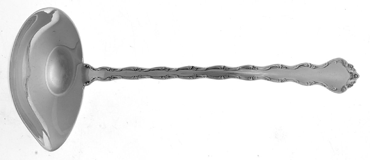 Tara (Sterling, 1955, No Monograms) Solid Piece Cream Ladle by Reed & Barton-1