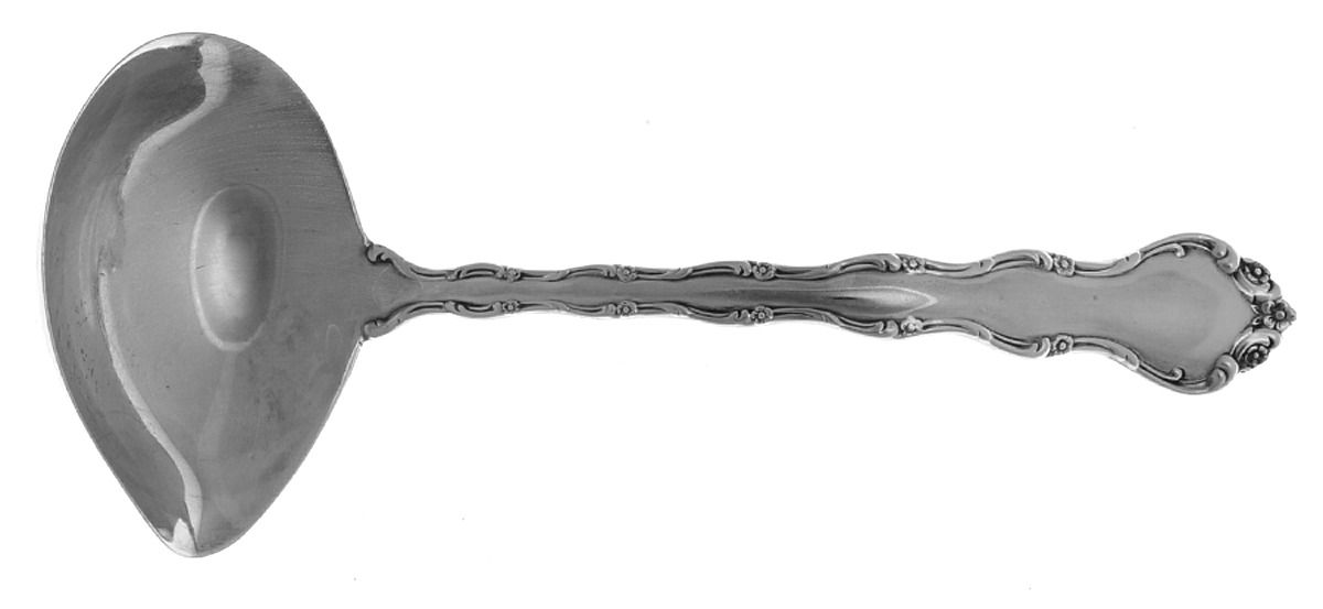 Tara (Sterling, 1955, No Monograms) Solid Gravy Ladle by Reed & Barton-1