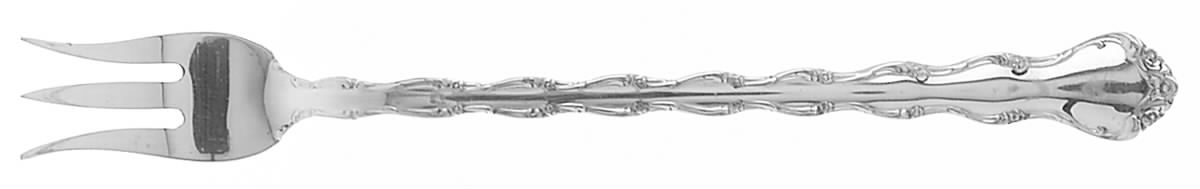 Tara (Sterling, 1955, No Monograms) Cocktail/Seafood Fork by Reed & Barton-1