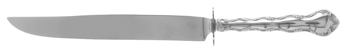 Tara (Sterling, 1955, No Monograms) Small Steak Carving Knife with Stainless Blade by Reed & Barton-1