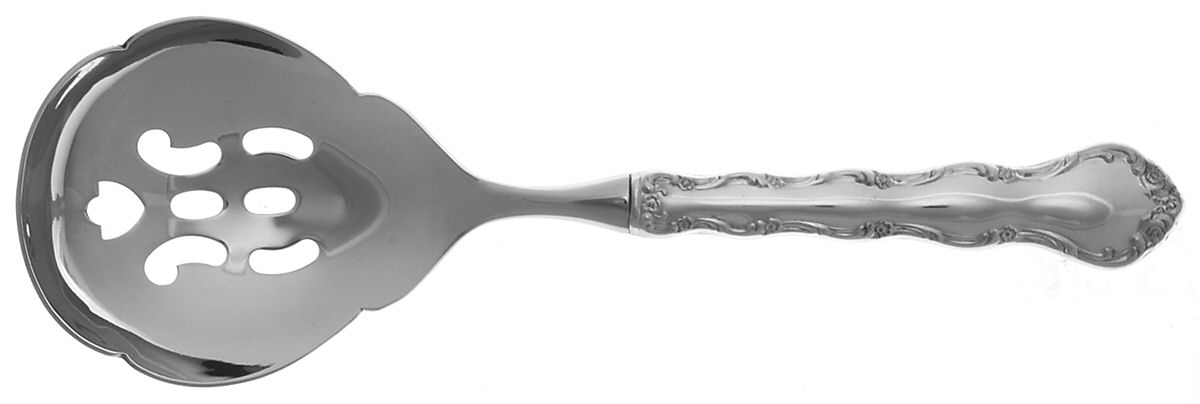 Tara (Sterling, 1955, No Monograms) Serving Spoon with Stainless Bowl by Reed & Barton-1