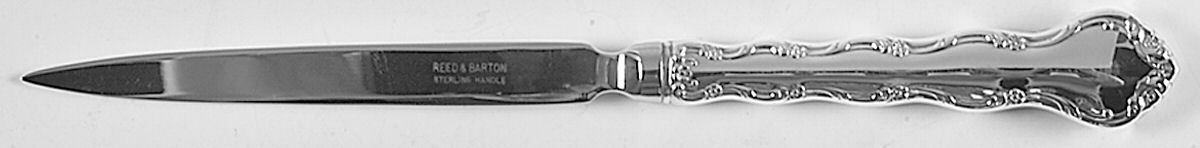Tara (Sterling, 1955, No Monograms) Letter Opener with Stainless Blade by Reed & Barton-1