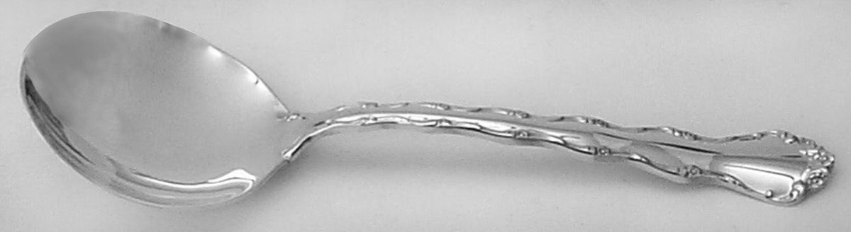 Tara (Sterling, 1955, No Monograms) Round Bowl Soup Spoon (Cream Soup) by Reed & Barton-1