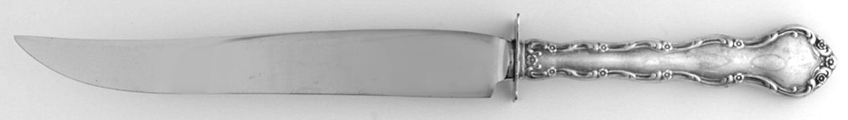 Tara (Sterling, 1955, No Monograms) Small Steak Carving Knife with Stainless Blade by Reed & Barton-1