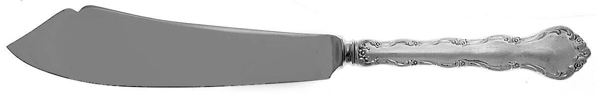 Tara (Sterling, 1955, No Monograms) Cake Knife with Stainless Blade by Reed & Barton-1
