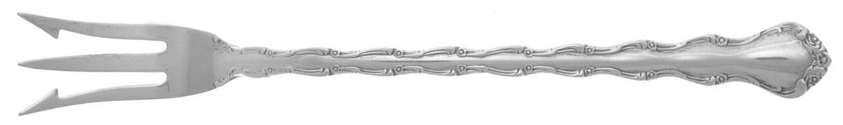 Tara (Sterling, 1955, No Monograms) Short Handle Pickle/Olive Fork by Reed & Barton-1