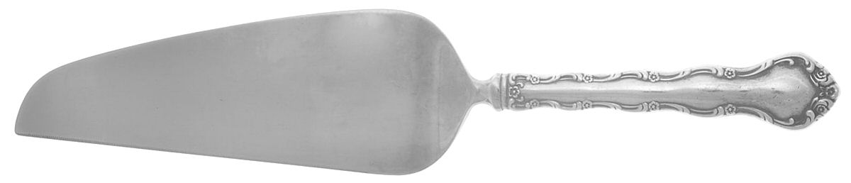 Tara (Sterling, 1955, No Monograms) Pie & Cake Server with Stainless Blade by Reed & Barton-1