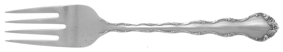 Tara (Sterling, 1955, No Monograms) Individual Salad Fork by Reed & Barton-1