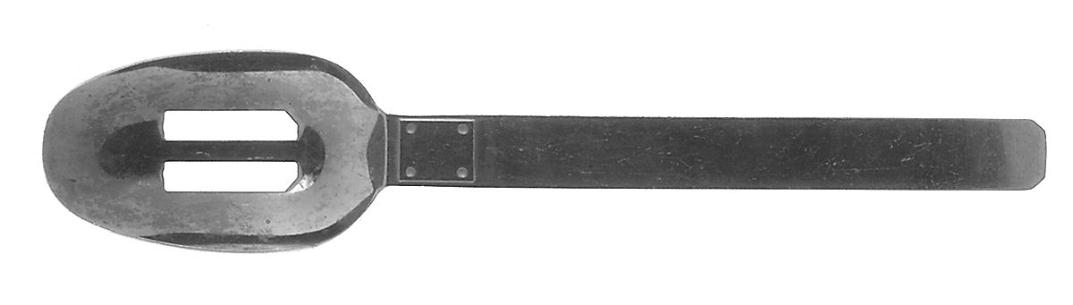 Telluride (Stainless) Pierced Tablespoon (Serving Spoon) by Reed & Barton-1