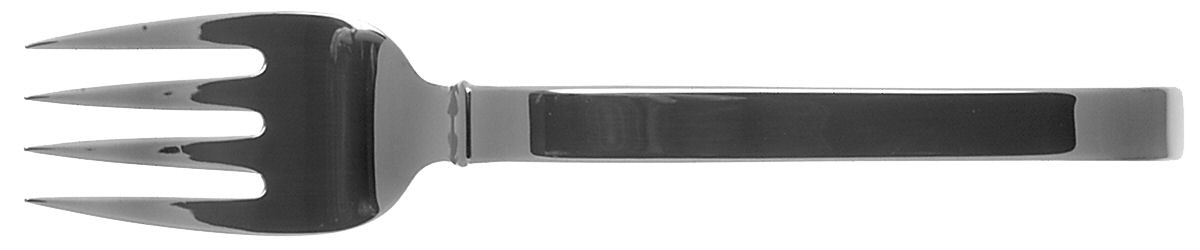 Tenor (Stainless) Medium Solid Cold Meat Serving Fork by Reed & Barton-1