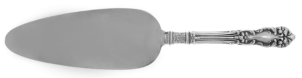 Tiger Lily (Silverplate, 1901) Pie Server with Silverplate Blade by Reed & Barton-1