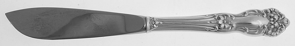 Tiger Lily (Silverplate, 1901) Hollow Handle Master Butter Knife by Reed & Barton-1