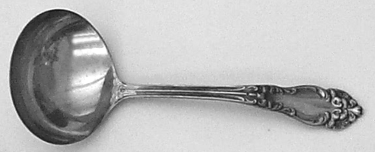 Tiger Lily (Silverplate, 1901) Solid Gravy Ladle by Reed & Barton-1