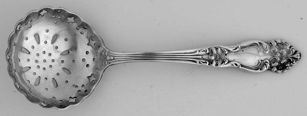 Tiger Lily (Silverplate, 1901) Large Sugar Sifter by Reed & Barton-1