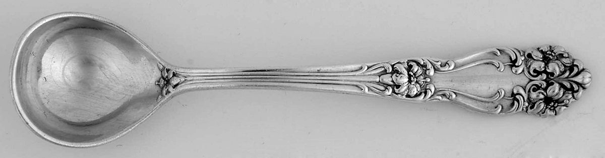 Tiger Lily (Silverplate, 1901) Master Salt Spoon by Reed & Barton-1