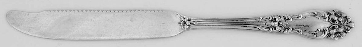 Tiger Lily (Silverplate, 1901) Individual Orange Knife, Solid Piece by Reed & Barton-1