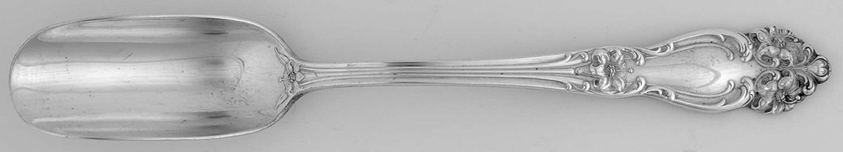 Tiger Lily (Silverplate, 1901) Solid Cheese Scoop by Reed & Barton-1