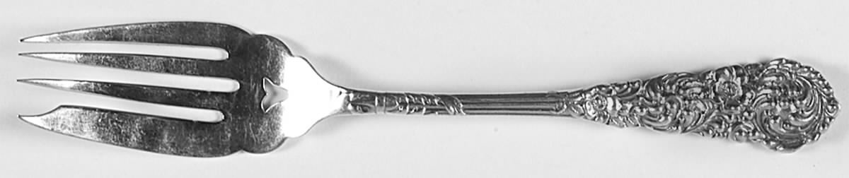 Trajan (Sterling, 1892) Individual Salad Fork by Reed & Barton-1
