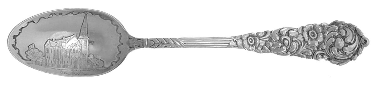 Trajan (Sterling, 1892) Souvenir Spoon (Teaspoon) by Reed & Barton-1
