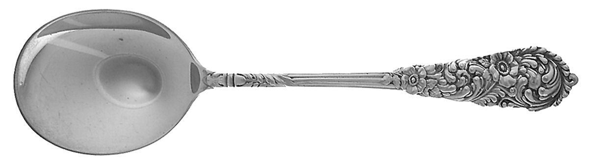 Trajan (Sterling, 1892) Round Bowl Soup Spoon (Gumbo) by Reed & Barton-1