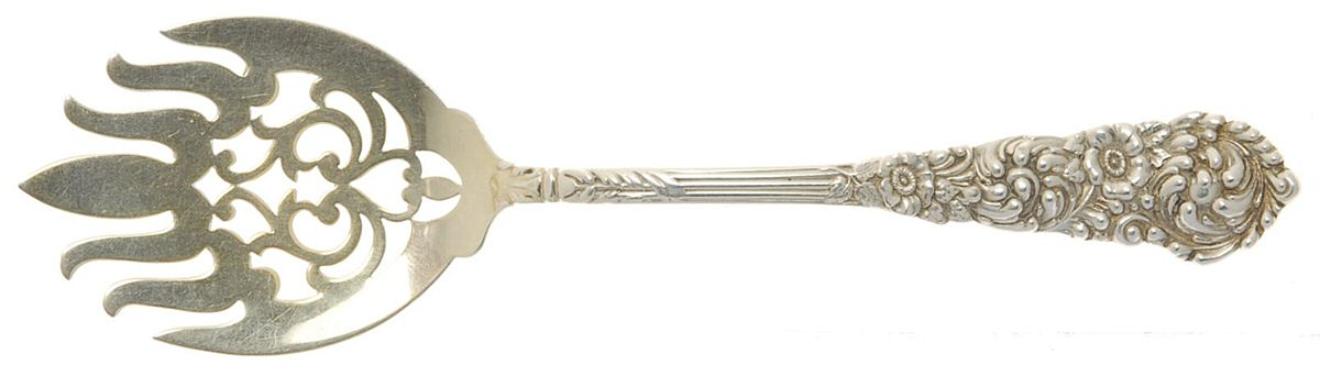 Trajan (Sterling, 1892) Large Cucumber Server by Reed & Barton-1
