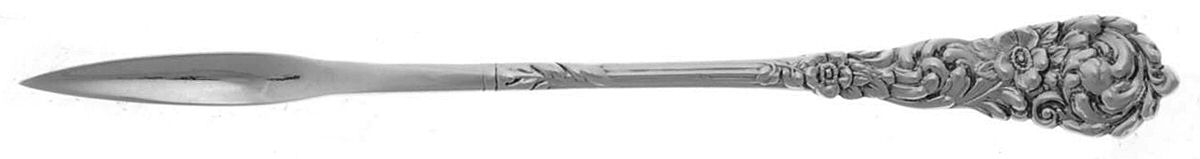 Trajan (Sterling, 1892) Solid Nut Pick by Reed & Barton-1